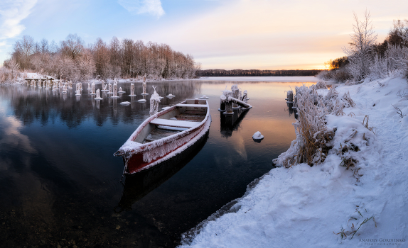 Winter ship