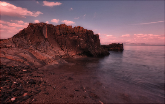 ... In violet tones ...