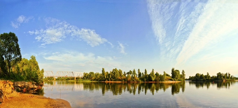 Pripyat bridge