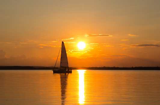 Lone White Sail
