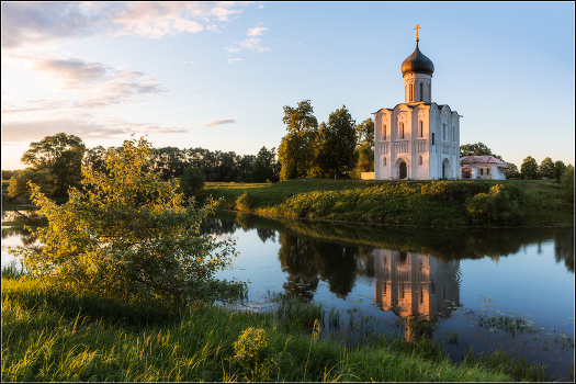 Sunset in Bogolyubovo
