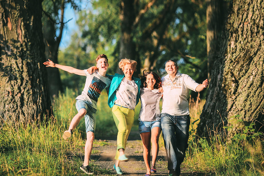 Happy family