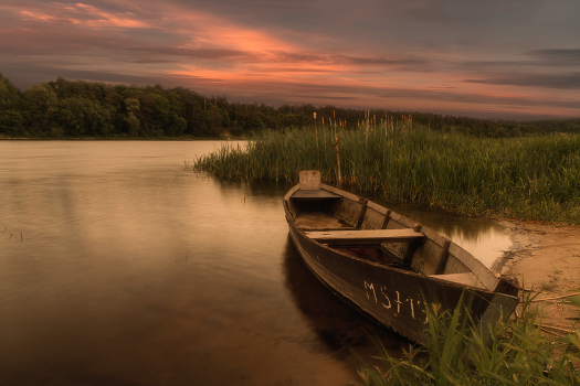 In the evening, near the Neman