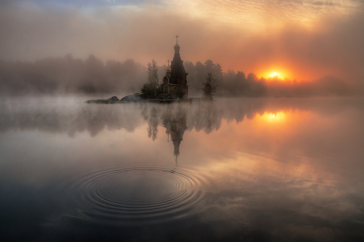 about the fog river Vuoksi