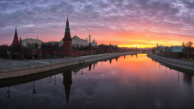 morning near the Kremlin