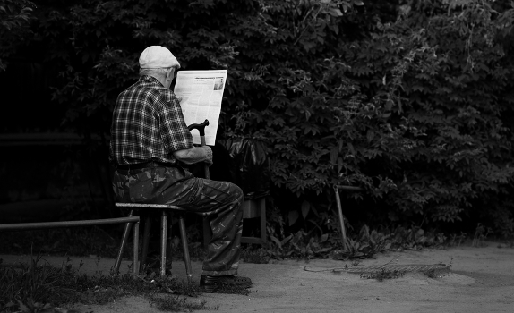 Old age.