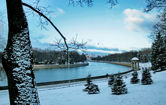 Parting gift of winter