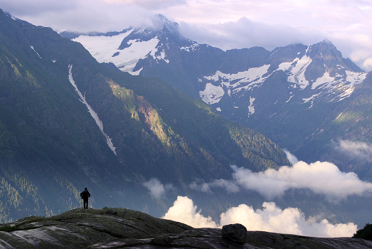Evening in the Mountains