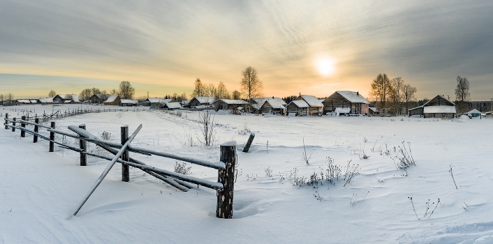 Short winter day ...