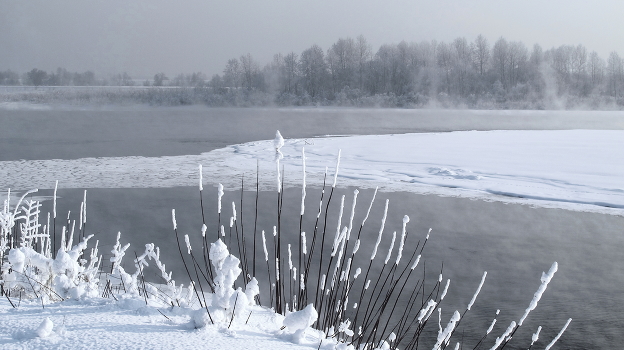 It was winter