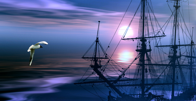 Ships leave ...