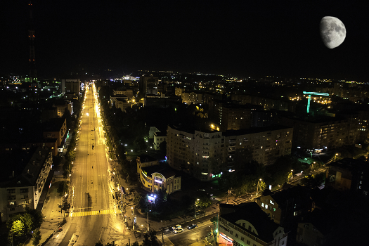 The city sleeps