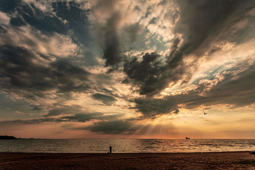 Evening at Sea
