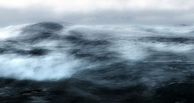 Ocean is shaking...