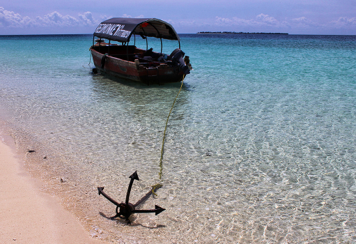 At anchor