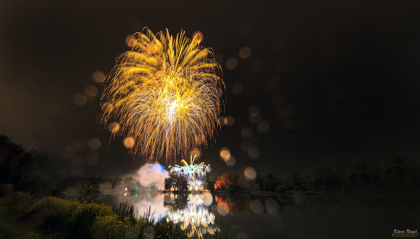Castle Spectacle with fireworks