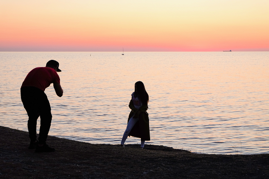 Abend Foto-Shooting