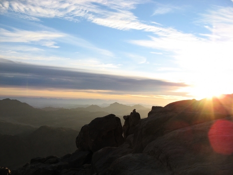 Sunrise in the Mountains