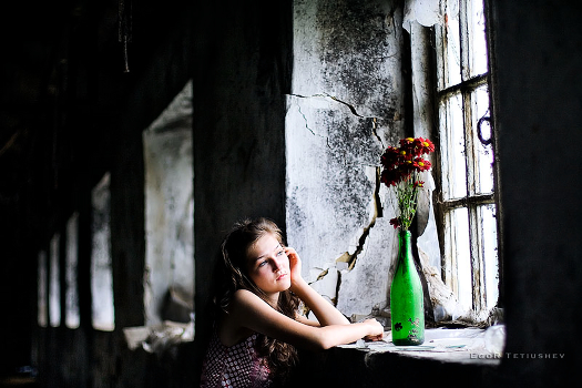 Big house little girl