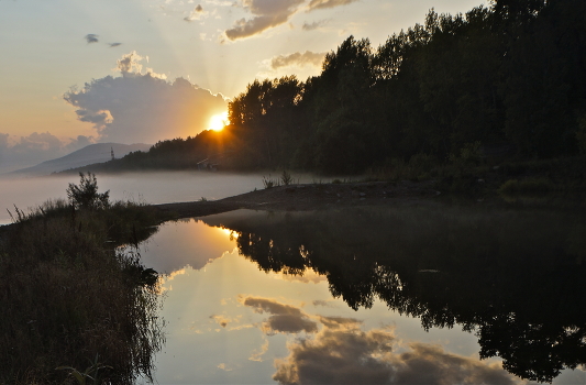 On the sunset