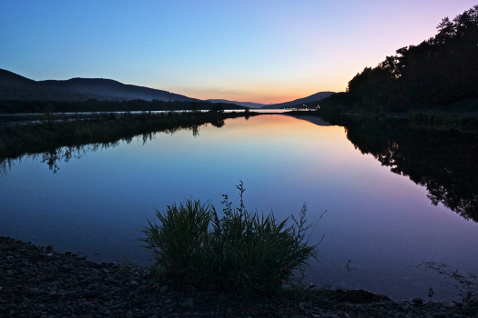 At dawn