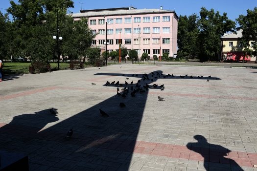 Тень памяти войны.