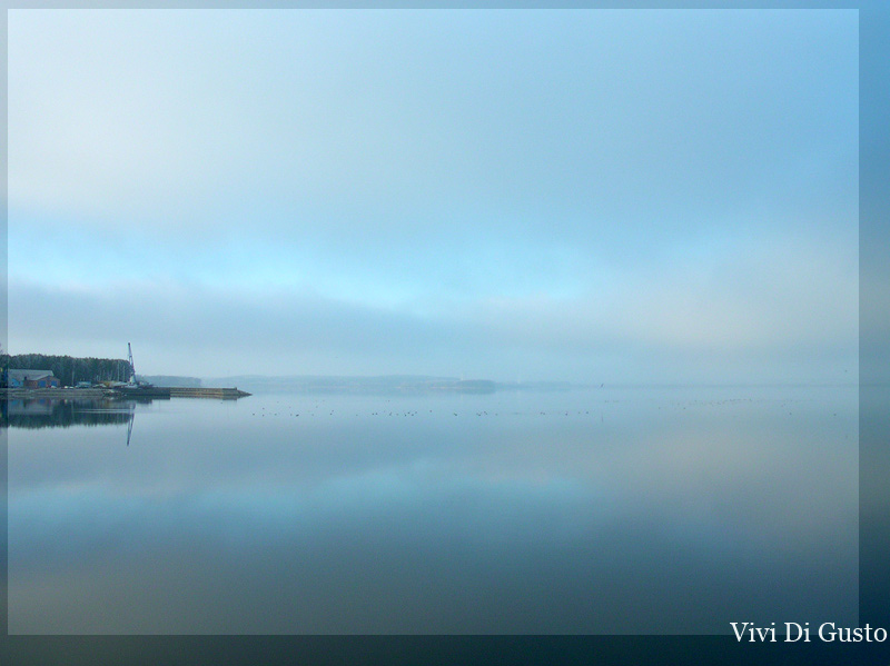 Minsk Sea. Autumn.