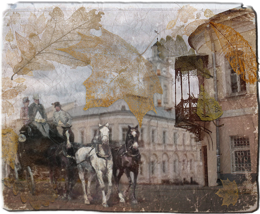 Vitebsk, in the light of autumn, and time ..