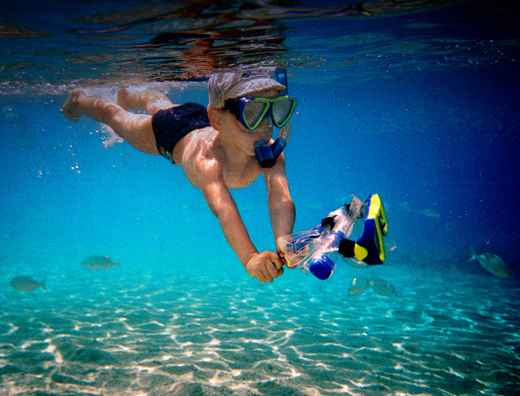 first swim