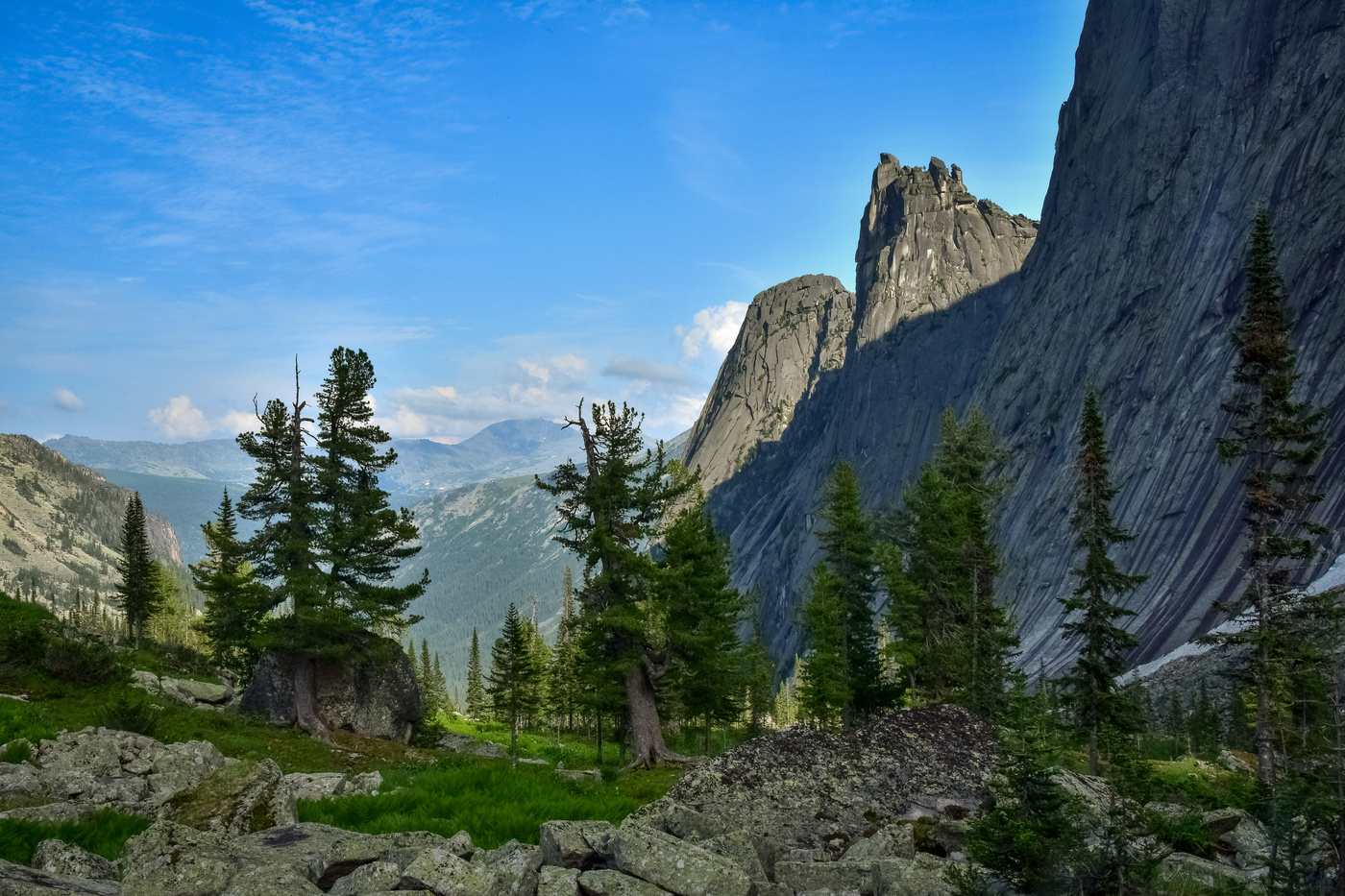 Ergaki, Taigishonka Valley