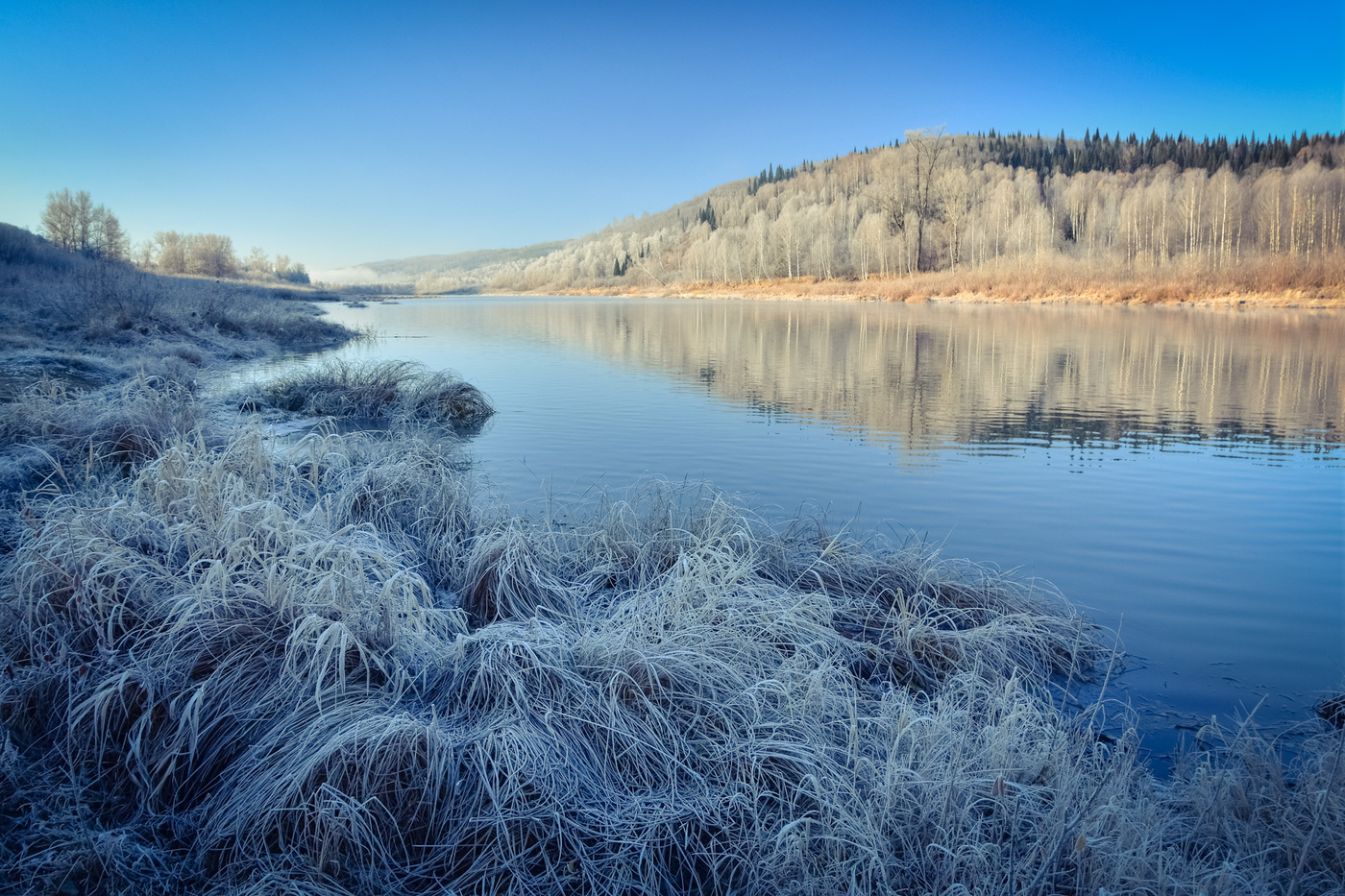 Frosty morning in October