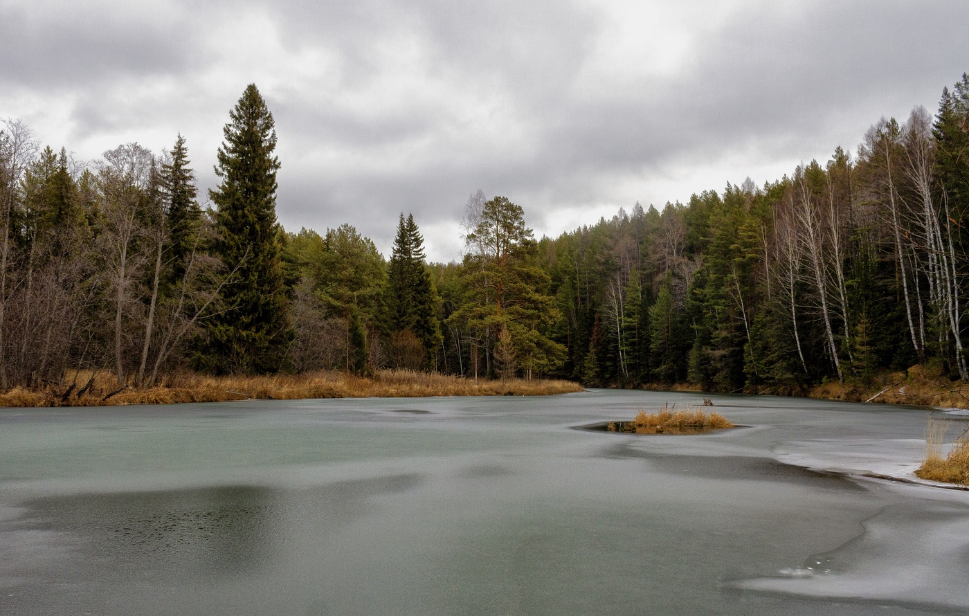 Almost winter. Платина город Лесной.