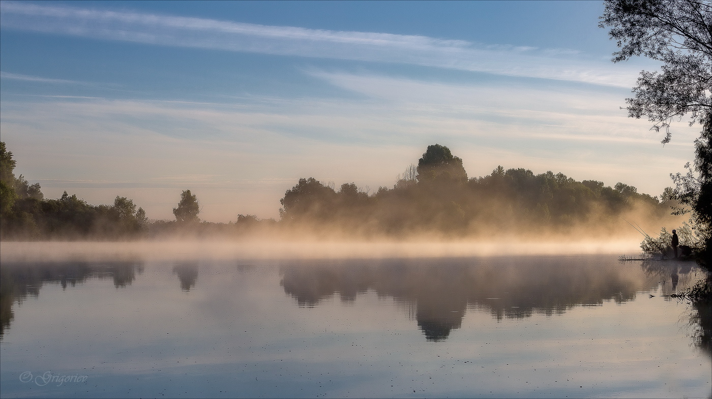 Morning fisherman.
