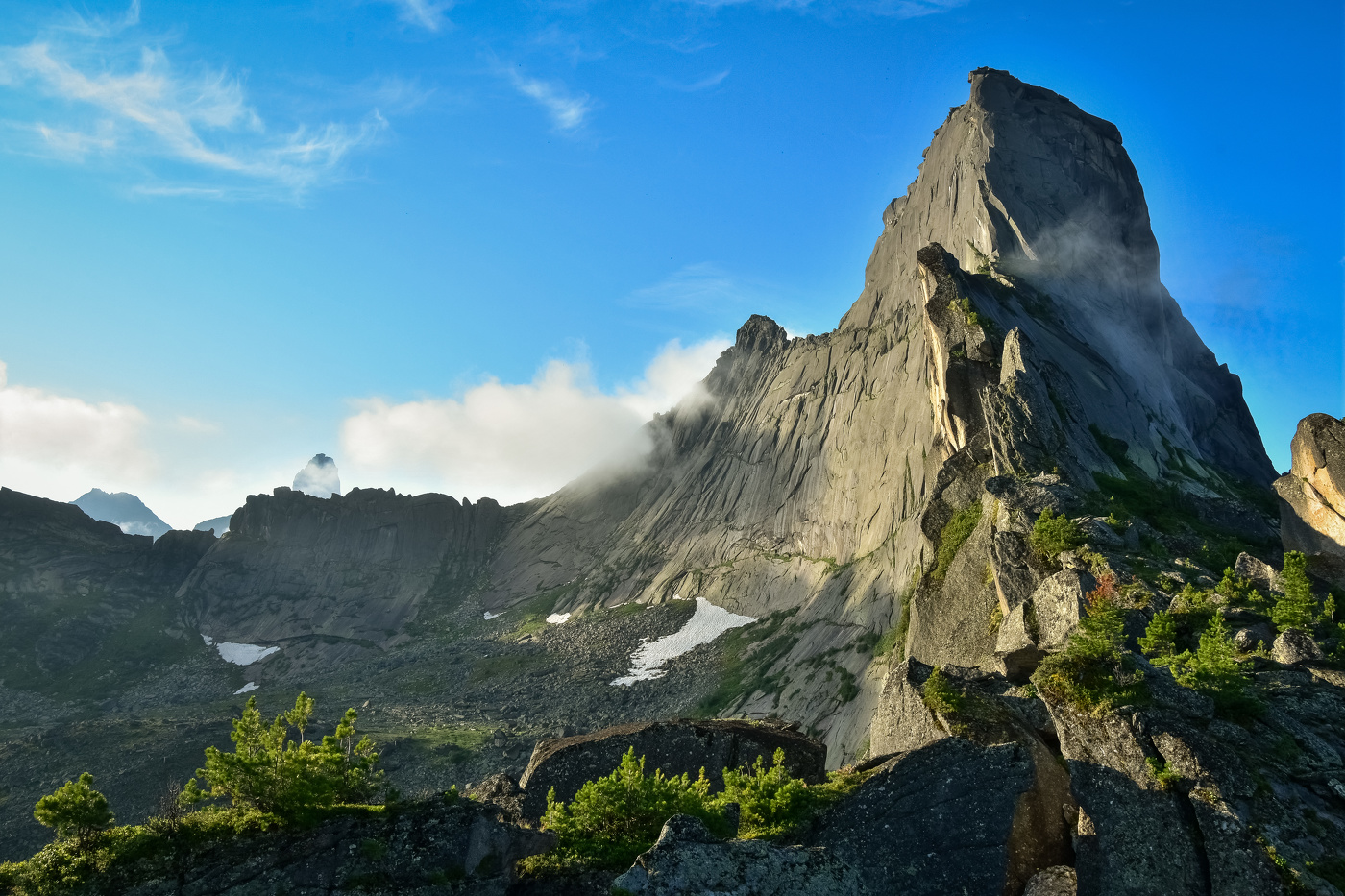 Morning at the Sleeping Sayan Pass