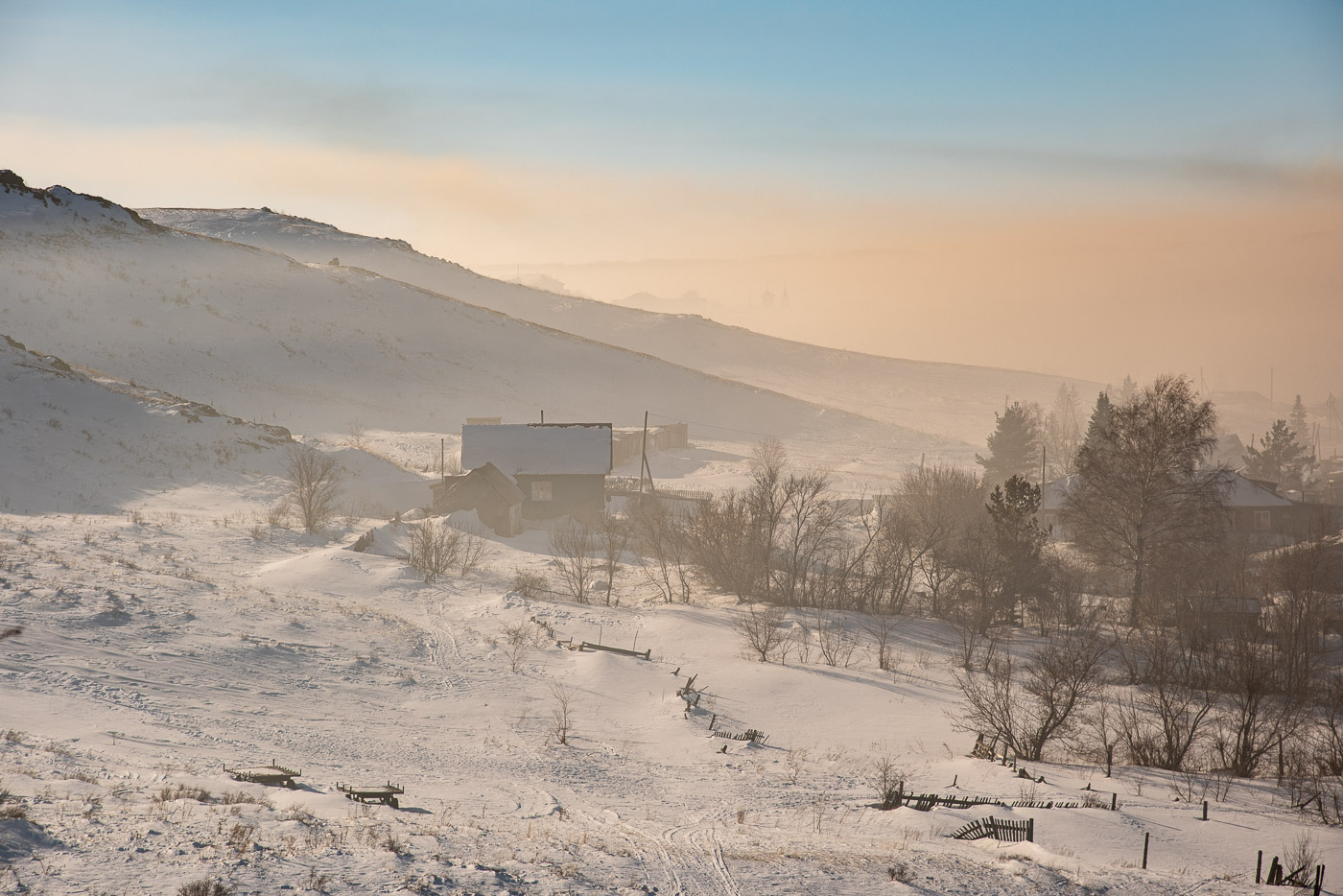 Fog dissipates