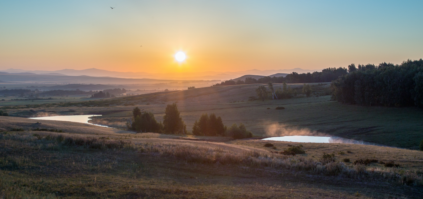At dawn