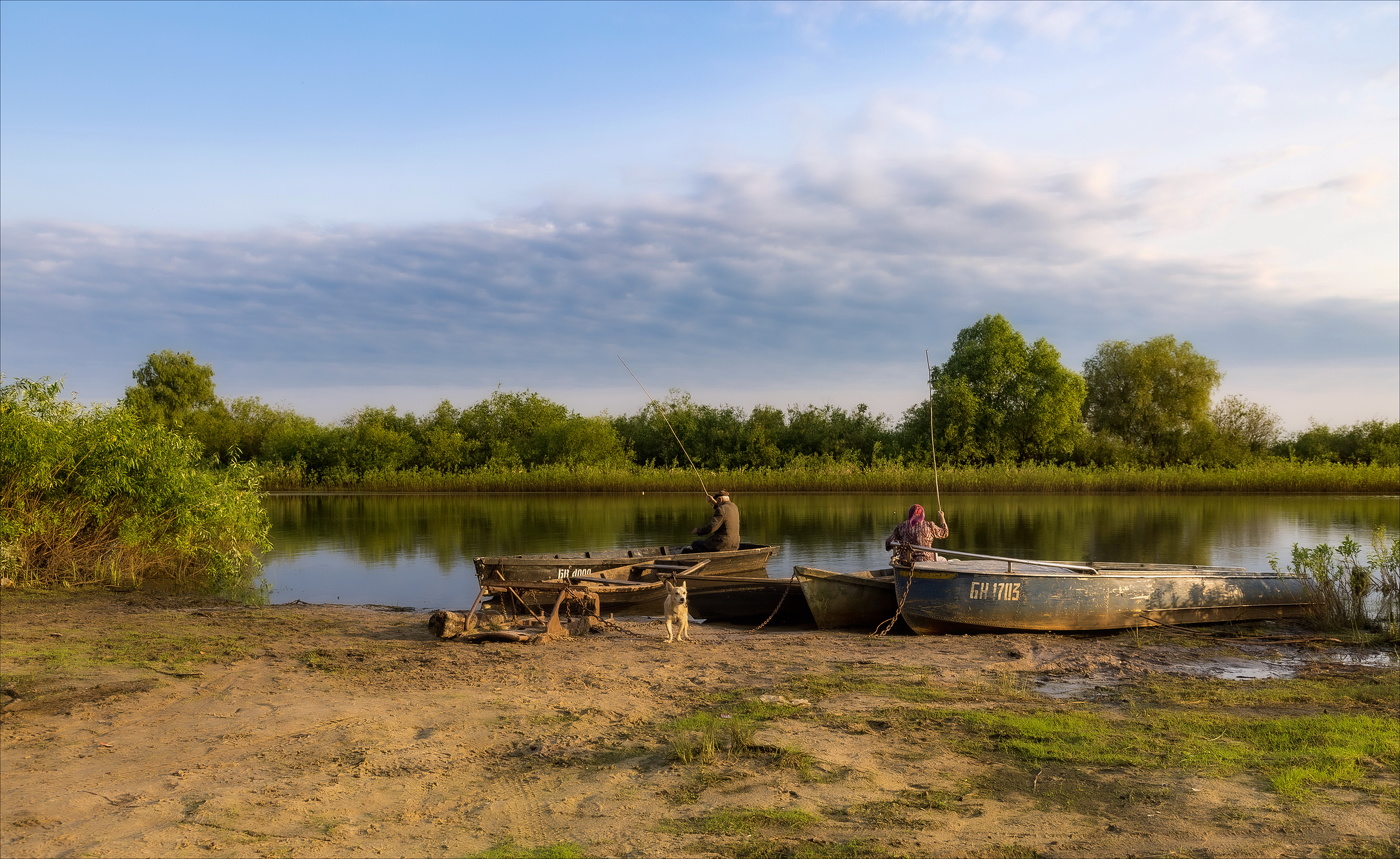 Morning in the village.