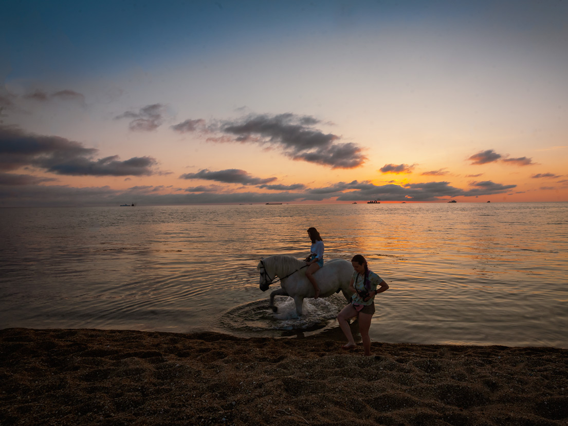 Evening at Sea
