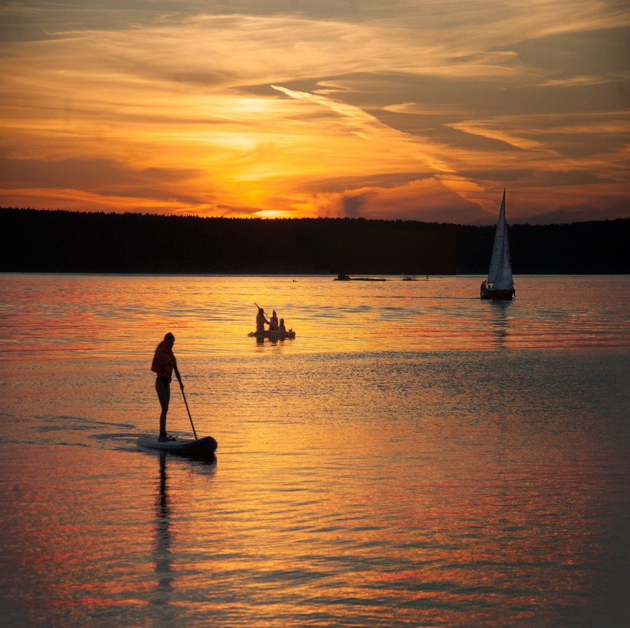 On the lake