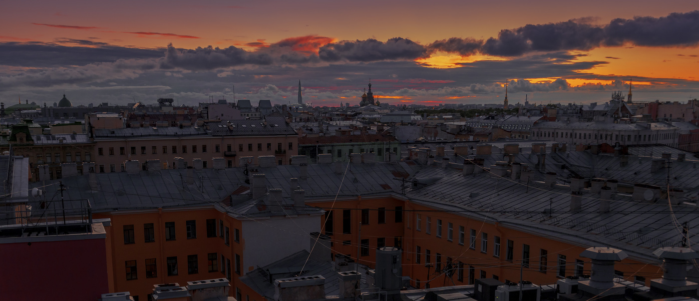 Evening panorama