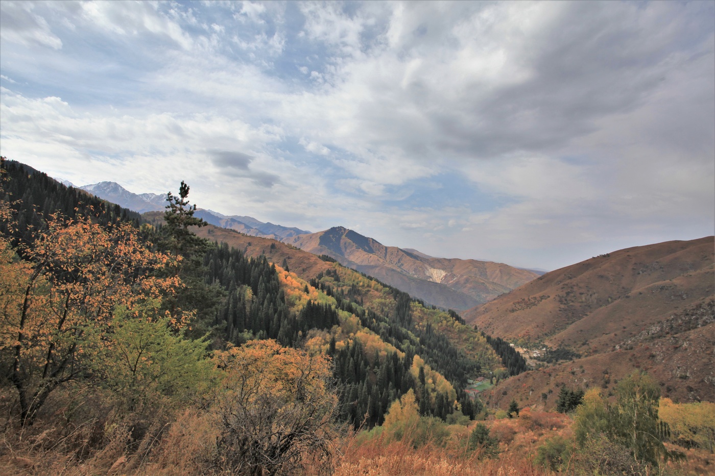 somewhere in the mountains