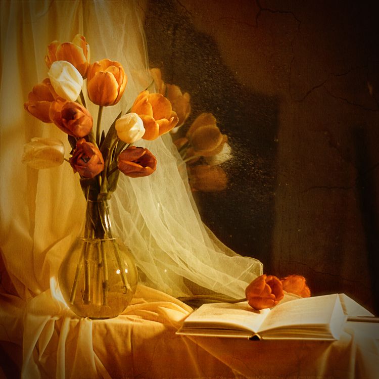 Still life with warm tones