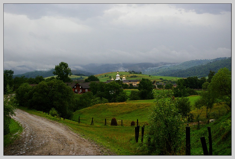 Among the hills and mountains ...