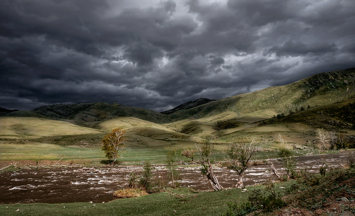 before the rain ...