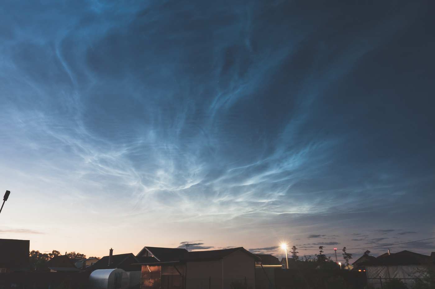 Noctilucent clouds