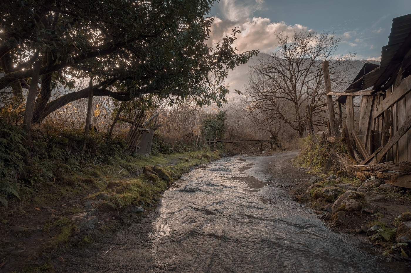 A Bystreet In A Distant Adjarian Village
