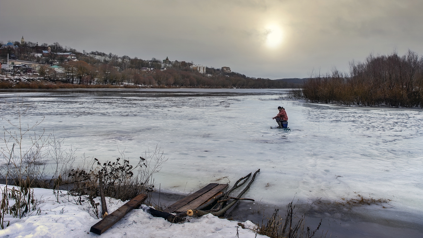 On the Oka River.