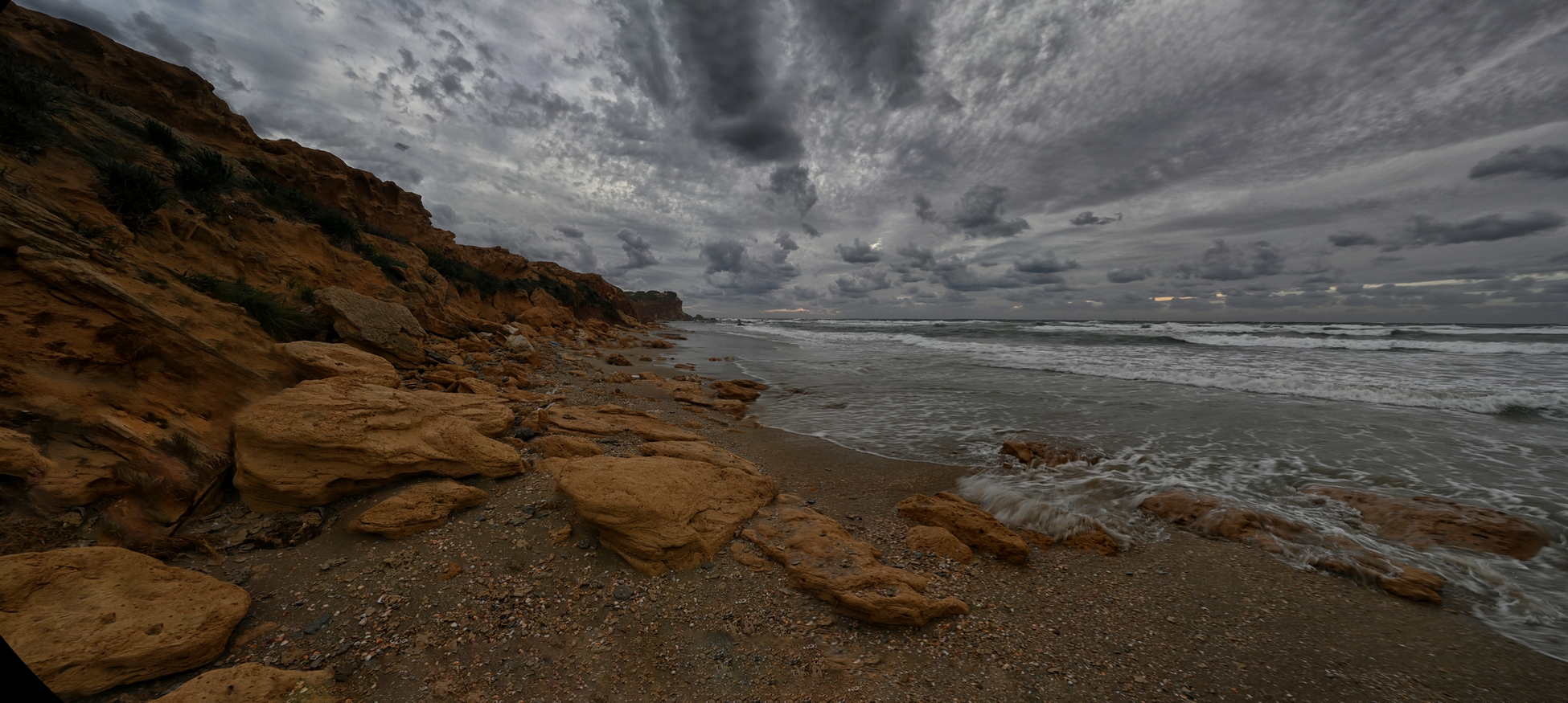 Deserted beach