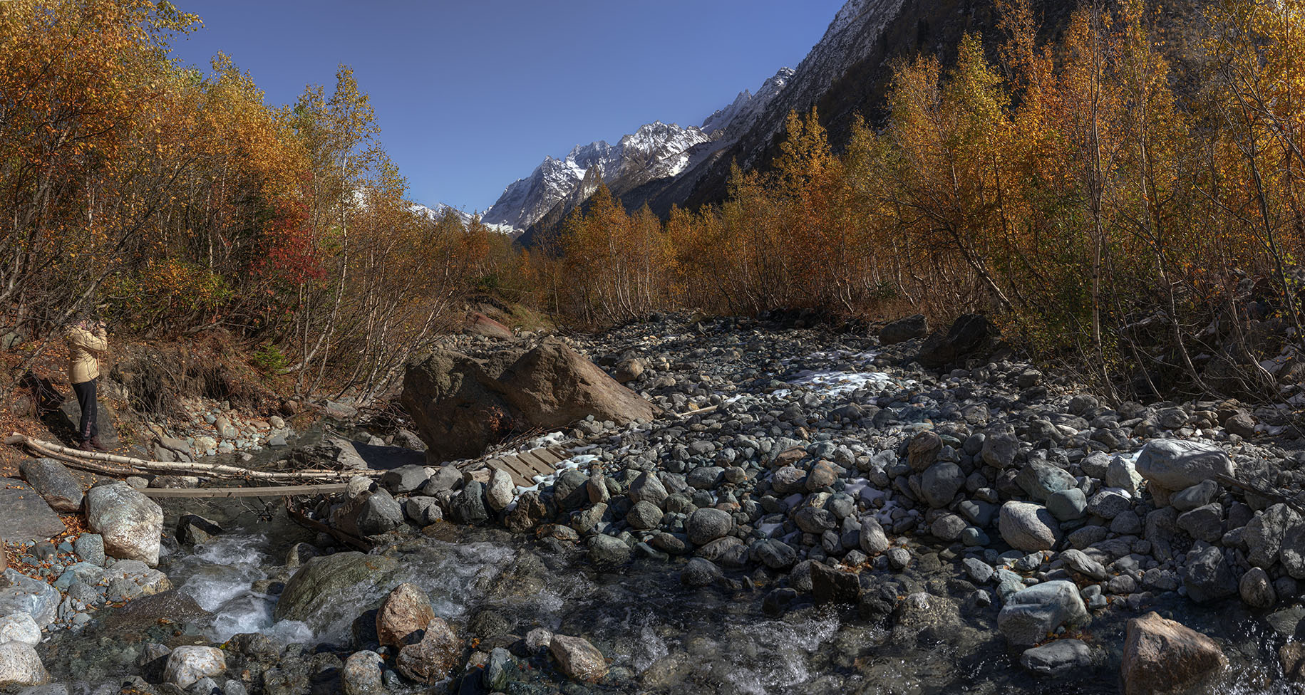 Autumn in the mountains ...