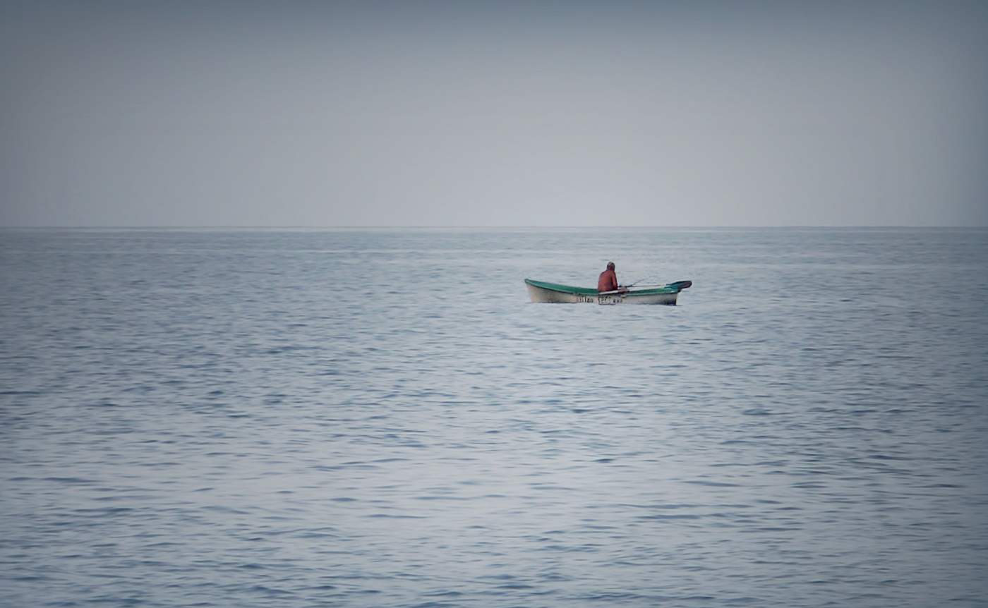 Oldman and sea